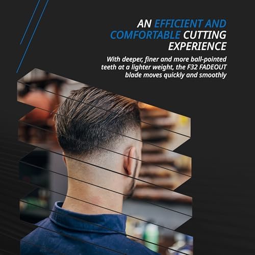 Side profile of the Wahl Vapor clipper highlighting the metal taper lever and ergonomic body design.