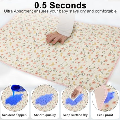 Side profile of Phoebus Baby diaper changing liner