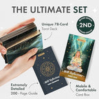 Wyspell nature-inspired tarot cards spread out