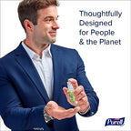 Purell Advanced Hand Sanitizer Naturals with Plant Based Alcohol, Citrus Scent, 2 Fl Oz Travel Size Pump Bottle (Pack of 6)- 9623-04-EC - Image 2
