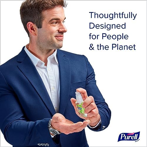 Purell Advanced Hand Sanitizer Naturals with Plant Based Alcohol, Citrus Scent, 2 Fl Oz Travel Size Pump Bottle (Pack of 6)- 9623-04-EC - Image 2