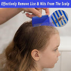 Four piece set of imported stainless steel combs for family hair care