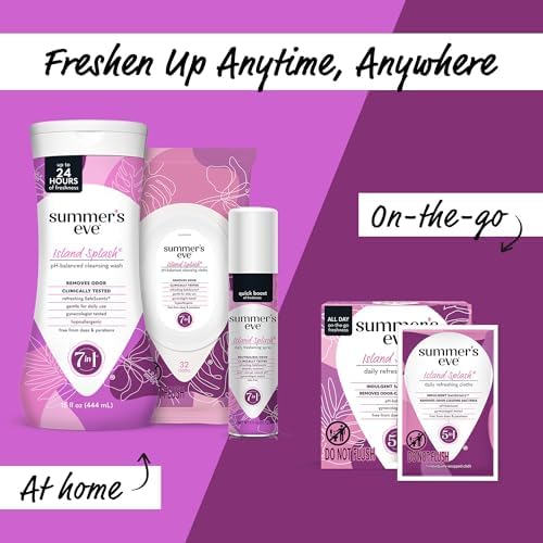 Authentic USA imported Summer's Eve personal care products for women