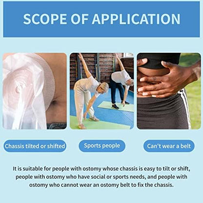 Latex free skin friendly hydrocolloid strips for sensitive peristomal skin