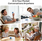 X-Origin AIPI-Lite portable AI companion in a blue rugged housing