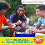 Relatable Hydroburst eco friendly water fight toys showcasing the fast fill technology underwater.