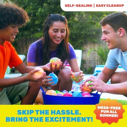 Relatable Hydroburst eco friendly water fight toys showcasing the fast fill technology underwater.