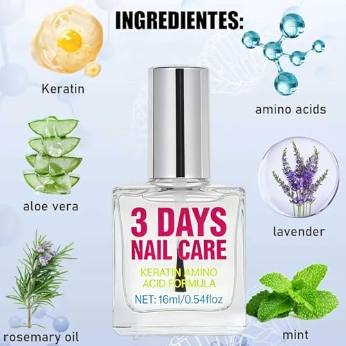 Eloxa nail growth serum bottle against white background