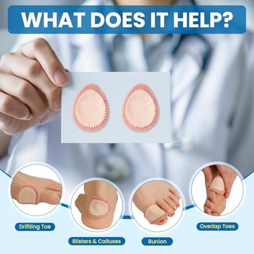 Water resistant felt callus pads demonstrating durable daily wear capability for exercise and walking.
