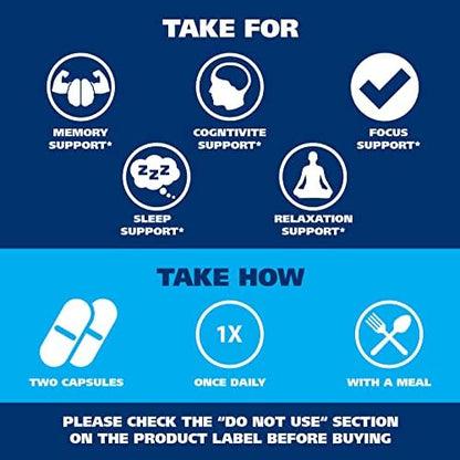 Dr. Maxwell premium nootropic capsules container showing a two month supply layout.
