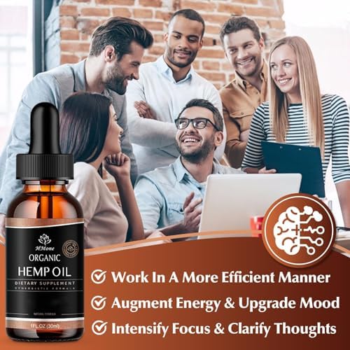HMone liquid hemp supplement packaging and bottle size comparison