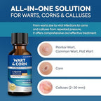 Uikeaft salicylic acid treatment for corn and callus removal on heels and toes.
