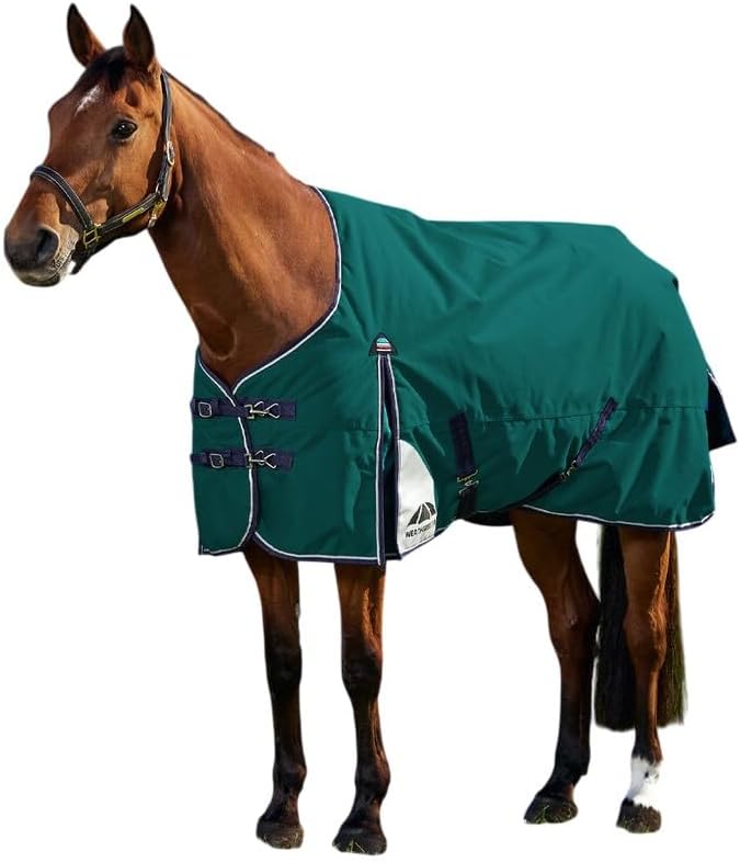 Close up view of the premium memory foam wither relief pad on the WeatherBeeta ComFiTec Plus horse blanket.