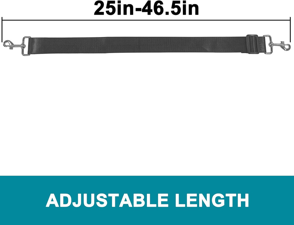 Vivifying dog car seat belt showing adjustable buckle mechanism
