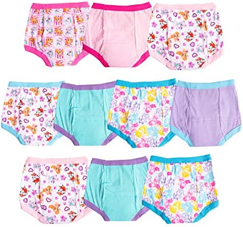 Paw Patrol toddler underwear pack with included success chart and motivational stickers