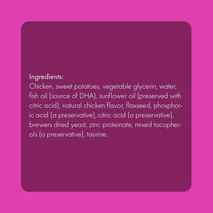 Get Naked natural premium pet treats pouch for healthy feline growth and development.