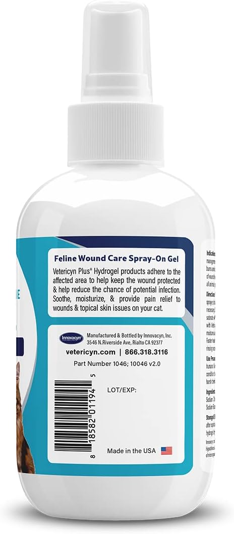 Vetericyn Plus antimicrobial skin wound protectant spray nozzle close up