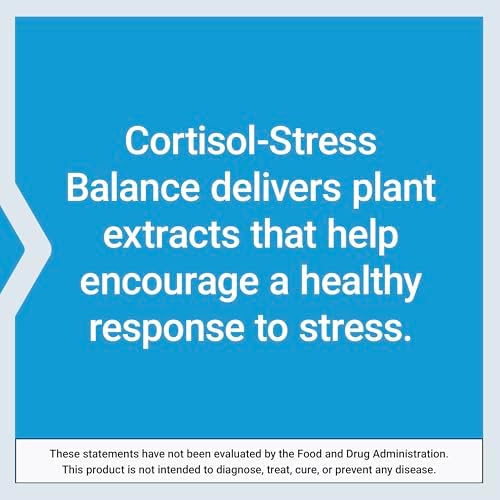 Life Extension Cortisol Stress Balance lifestyle wellness display setup
