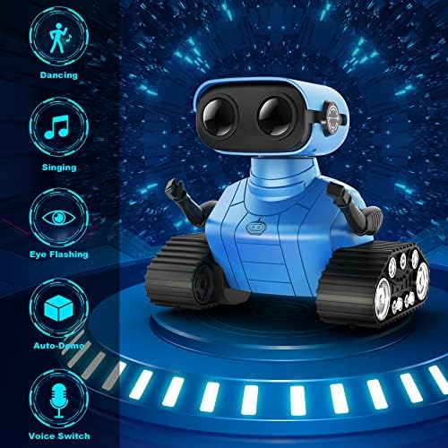 Hamourd robot toy showing flexible head and arm movement