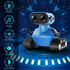 Hamourd robot toy showing flexible head and arm movement