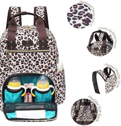 ESVAN multi functional tote backpack side angle showcasing the expandable storage capacity