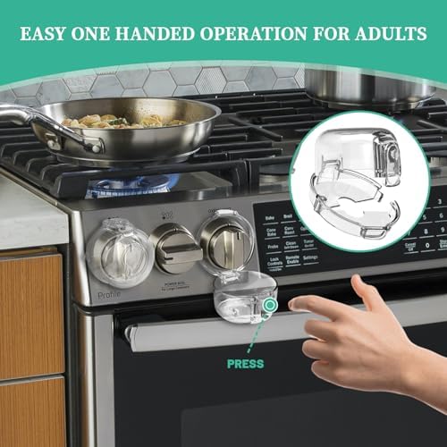 Set of five Babepai child safety oven locks