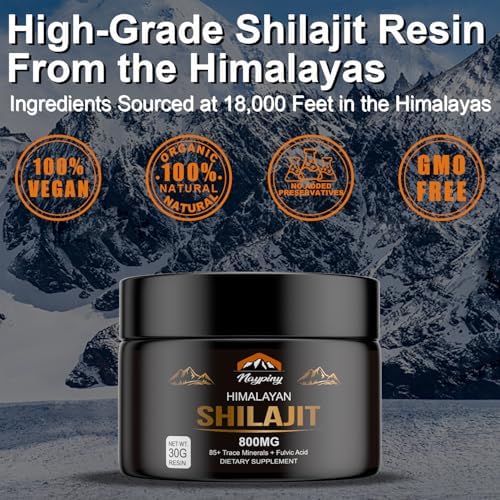Himalayan organic gold supplement with essential nutrients for improving immunity and stamina.