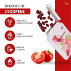 VedHealthCare lycopene softgels dietary supplement label details