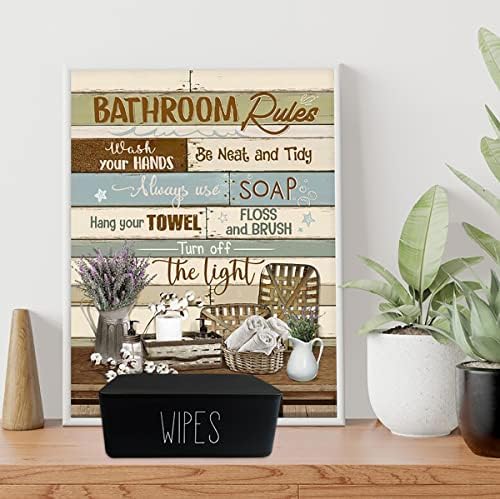 Moorfowl wipes dispenser dimensions and sizing illustration