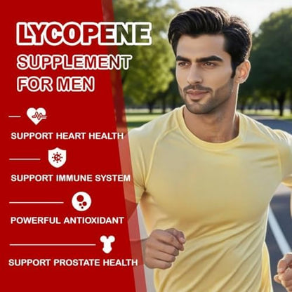 Novafun premium lycopene 50mg three month supply bottle packaging