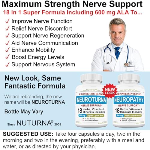 Nuturna nerve health formula daily serving information
