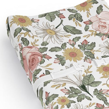 High quality fabric texture of boho style infant changing mat cover