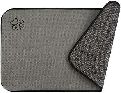 Sinland dog and cat feeding mat paw print detail
