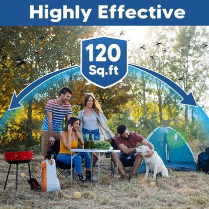 Close up of Audqqm mosquito repellent balls for indoor and outdoor use