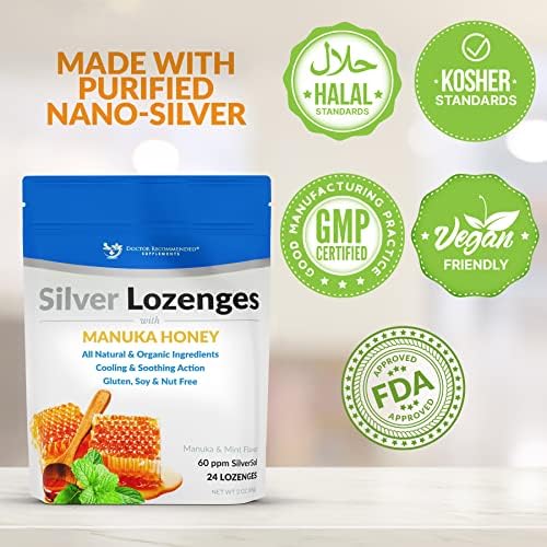Doctor Recommended silver lozenges lifestyle travel use