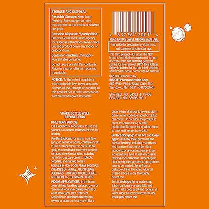 Nix non-staining lice and bed bug treatment for home surfaces