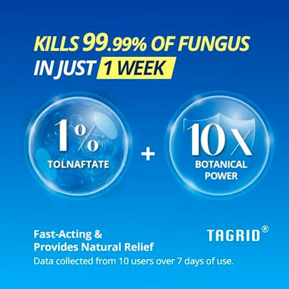 TAGRID 1 percent Tolnaftate anti itch treatment spray nozzle detail