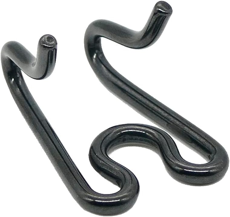 Three pack of premium Herm Sprenger black stainless steel collar modification links