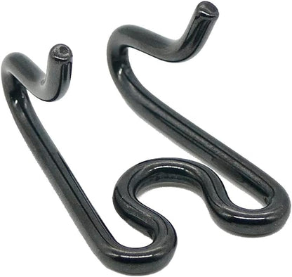 Three pack of premium Herm Sprenger black stainless steel collar modification links