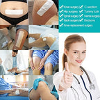 Fourteen pieces pack of long post surgery dressing covers for abdominal wound care