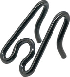 Imported durable black stainless steel prong links designed for small and medium dogs