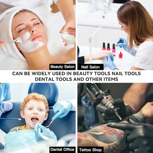 Professional salon tools inside 100x200mm sterilization bag