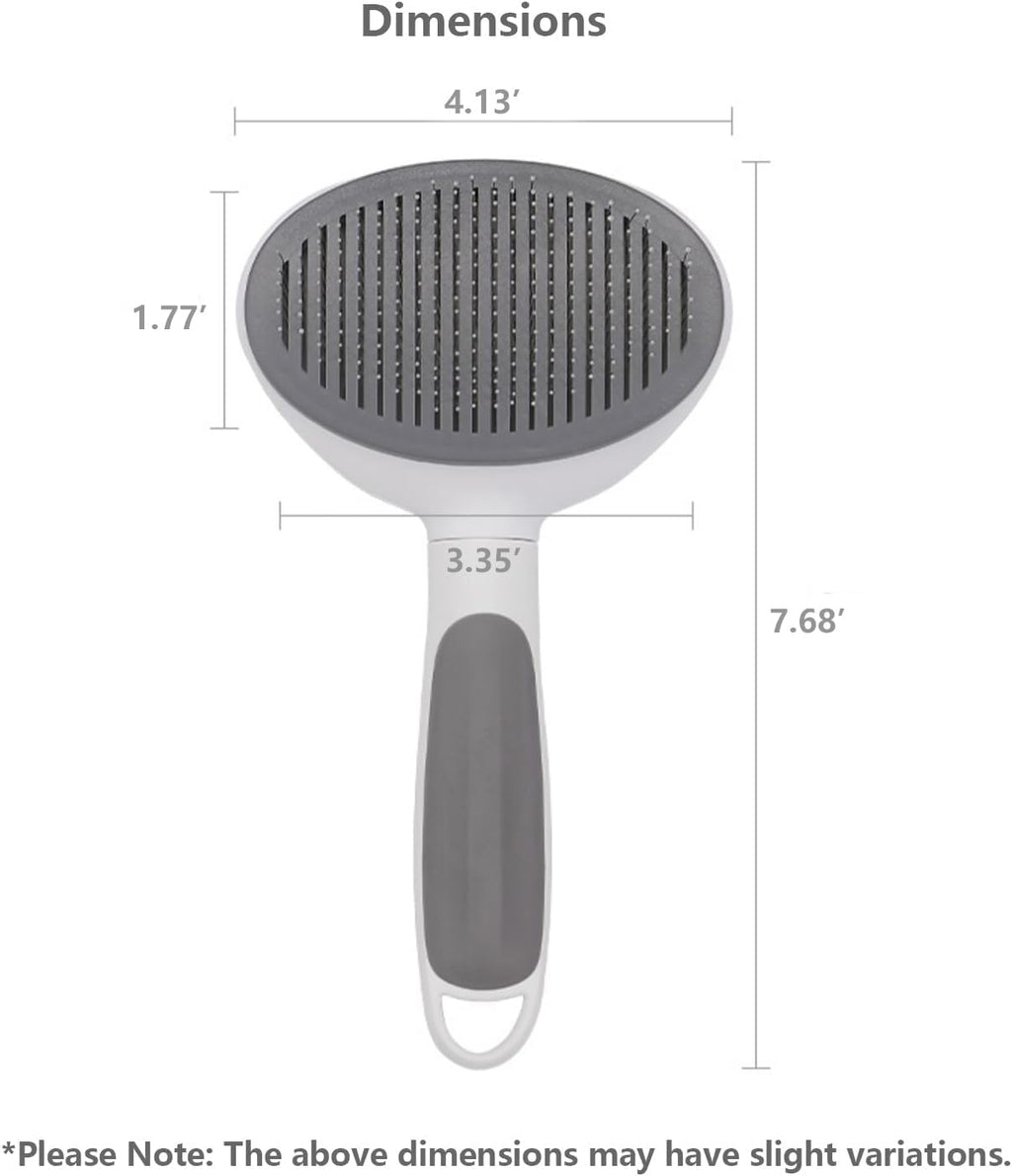 Gentle deshedding and undercoat removal tool for long haired puppies and kittens.