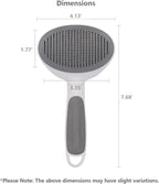 Gentle deshedding and undercoat removal tool for long haired puppies and kittens.