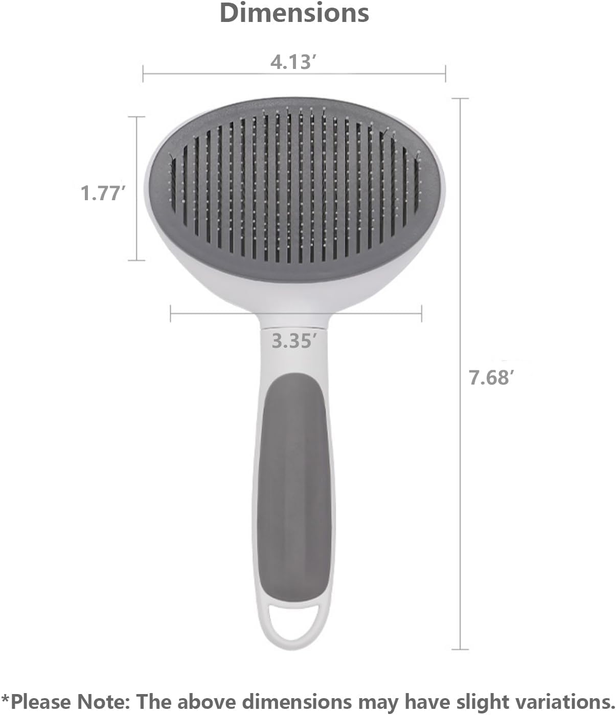Gentle deshedding and undercoat removal tool for long haired puppies and kittens.