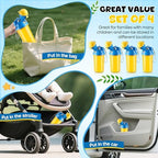 Compact boy emergency toilet bottle in stroller cup holder