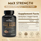 NATUREBULK French Maritime Pine Bark Extract capsules container side view