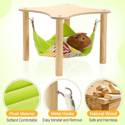 Side profile of hanging hammock for small animals