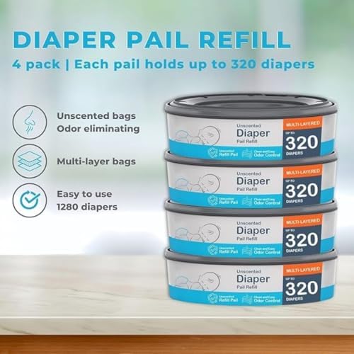 Artfully Yours 1280 count diaper disposal refill box