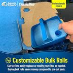 Aquatic Experts bonded polyester filter floss detail
